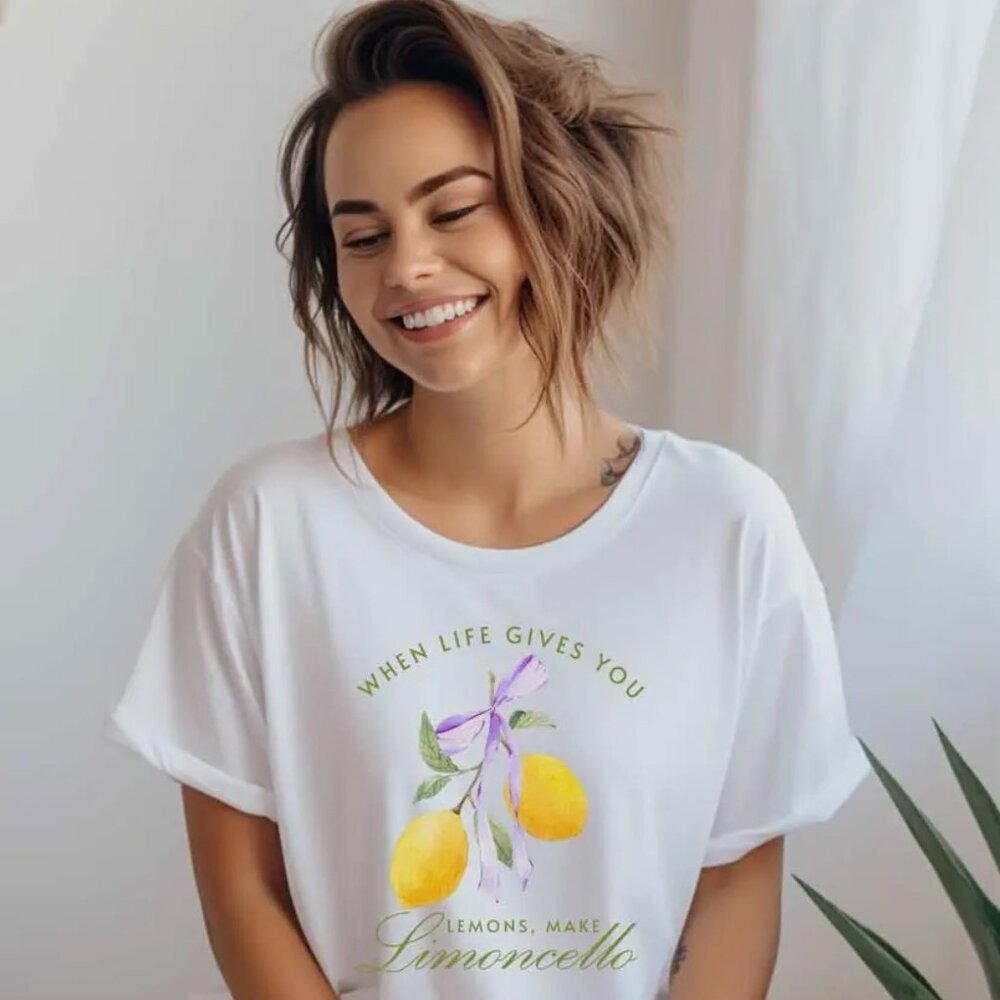 White Limoncello Tee